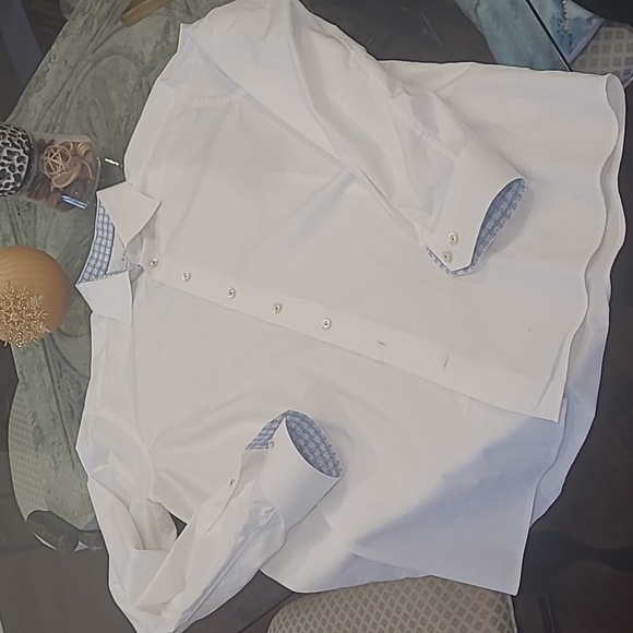 Eton Other - EATON CONTEMPORARY SOLID WHITE DRESS SHIRT 17